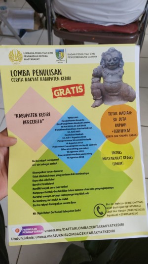 LOMBA MENULIS CERITA RAKYAT